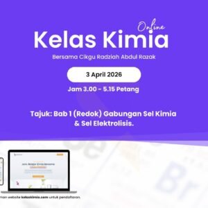 Home kelas kimia 3 april 2026