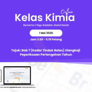 kelas kimia 1 mei 2026