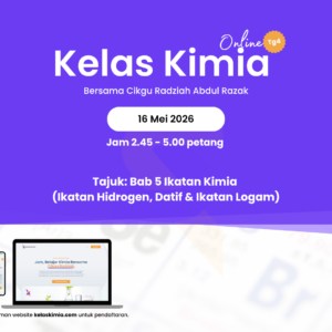 kelas kimia 16 mei 2026
