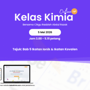 kelas kimia 5 mei 2026